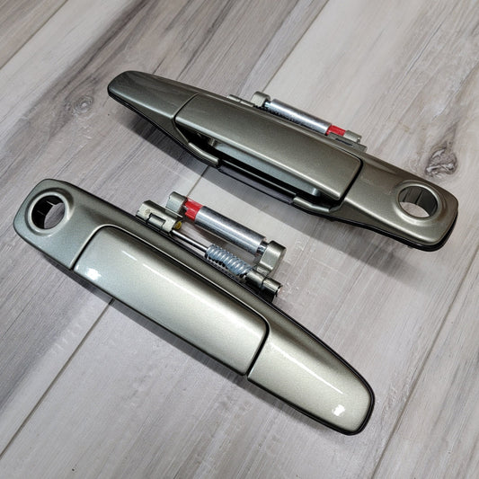 Nissan R34 Skyline Coupe Front Door Handle Set (JW0) - NizmoPartsPlug