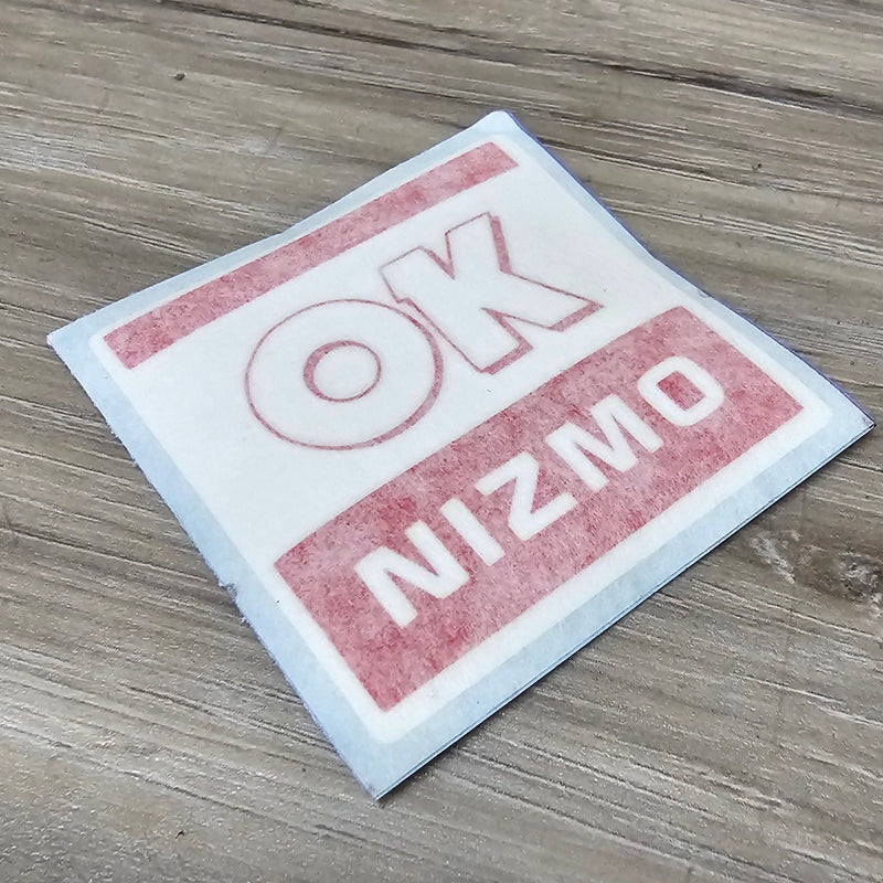 Load image into Gallery viewer, NizmoPartsPlug OK NIZMO Inspection Decal - NizmoPartsPlug