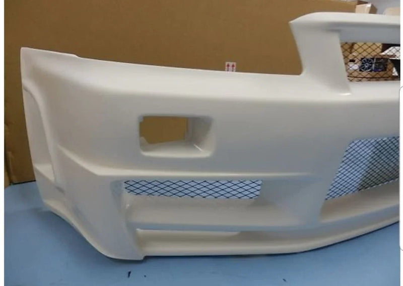 Load image into Gallery viewer, Nissan R34 Skyline GTR Z-Tune Nismo Front Bumper Assembly (Discontinued) - NizmoPartsPlug