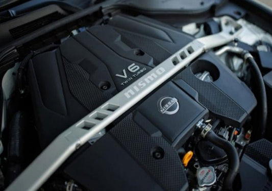 NISMO RZ34 Z Strut Tower Brace Anodized Black - NizmoPartsPlug