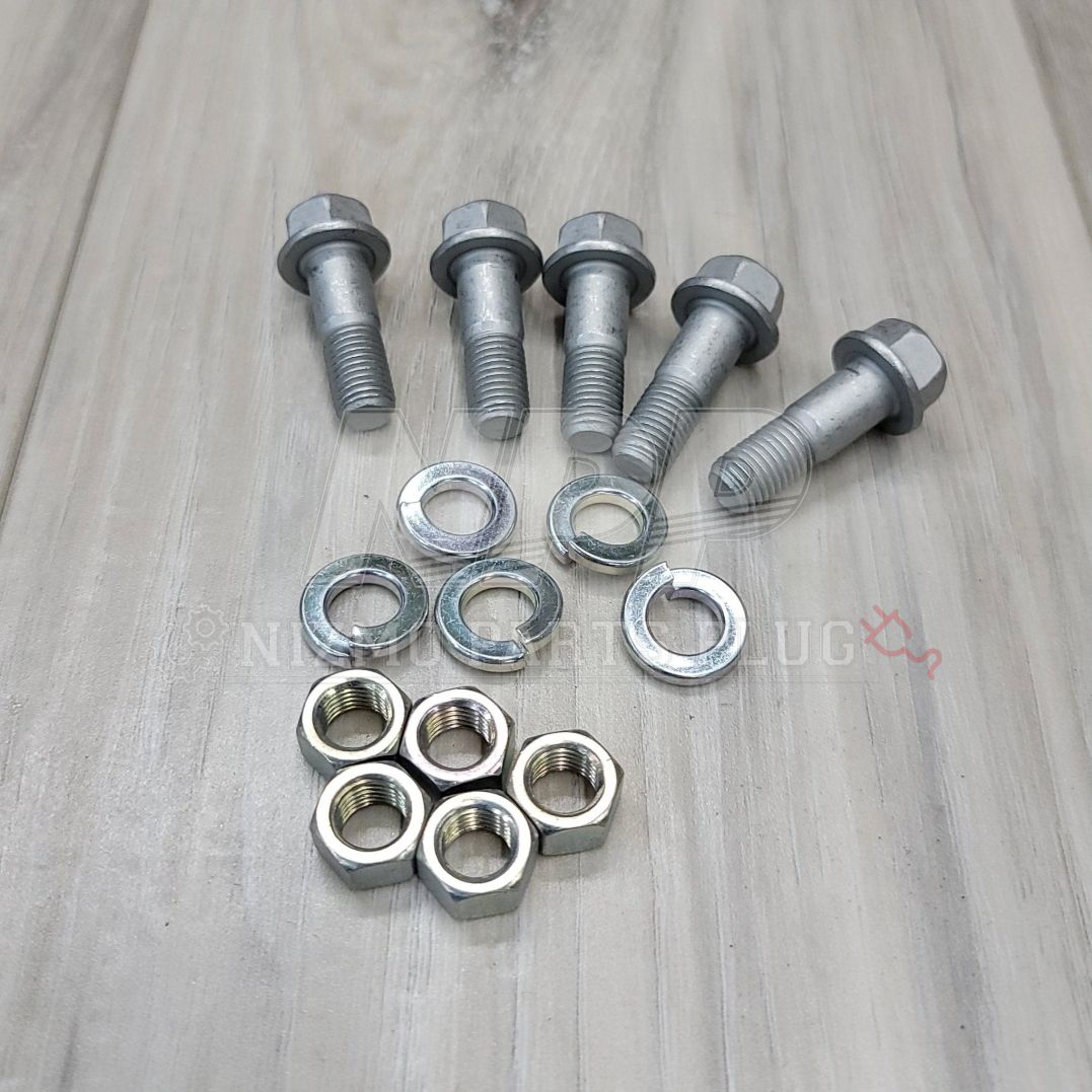 Nissan 5 Bolt Rear Axle Mounting Hardware Kit - NizmoPartsPlug