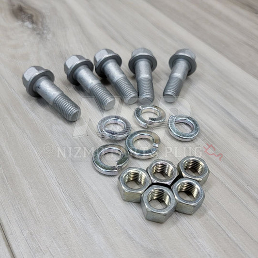 Kit de herrajes de montaje para eje trasero de 5 pernos de Nissan