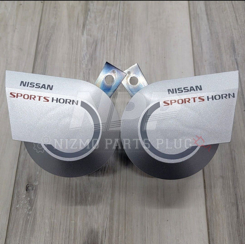 Load image into Gallery viewer, Nissan Motorsports Universal Sport Horn Set High & Low - NizmoPartsPlug