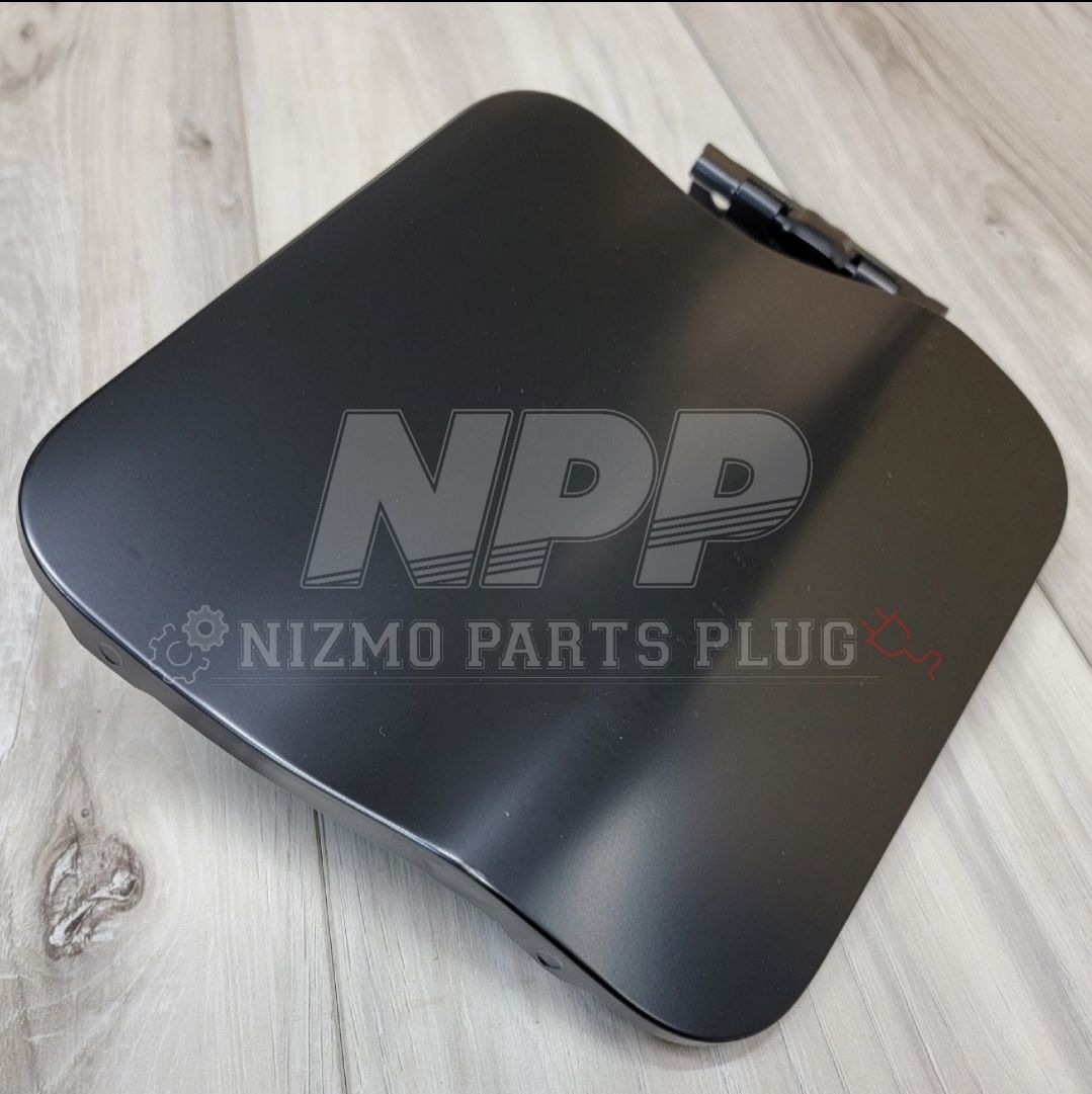 Nissan R34 Skyline GTR Fuel/Gas Door Lid Assembly - NizmoPartsPlug