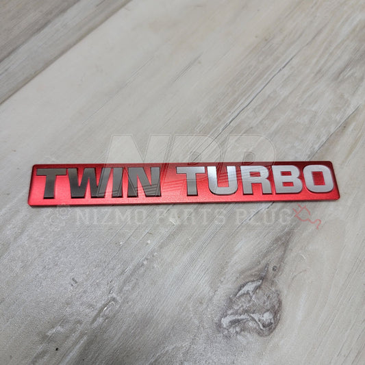 Emblema Skyline GTR Twin Turbo del Nissan R32 R33 R34