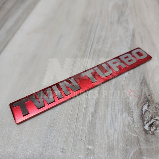 Nissan R32 R33 R34 Skyline GTR Twin Turbo Emblem - NizmoPartsPlug