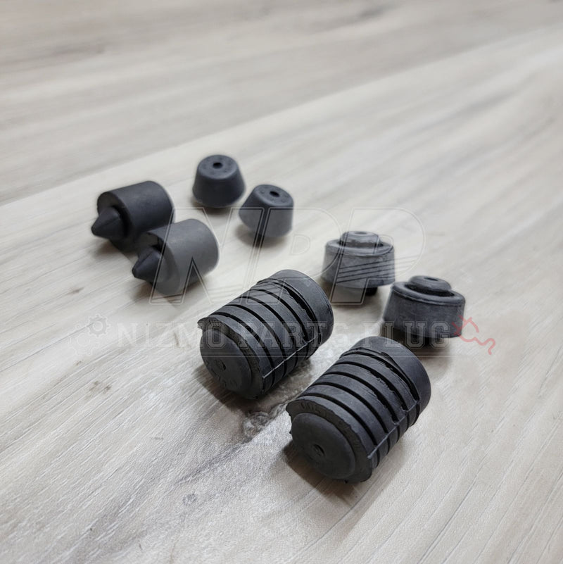 Load image into Gallery viewer, Nissan S14 Silvia 240SX Hood Rubber Bumper Refresh Set - NizmoPartsPlug