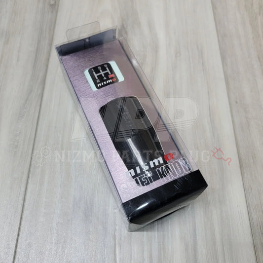 Perilla de cambio MT de 5 velocidades de aluminio negro Nismo M10x1.25P