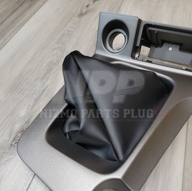 Load image into Gallery viewer, Nissan R34 Skyline GTT Console Shift Boot Assembly (Late) - NizmoPartsPlug