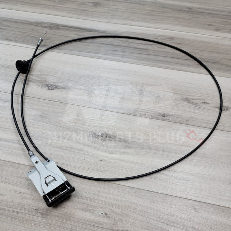 Load image into Gallery viewer, Nissan R34 Skyline Hood Release Cable Assembly - NizmoPartsPlug