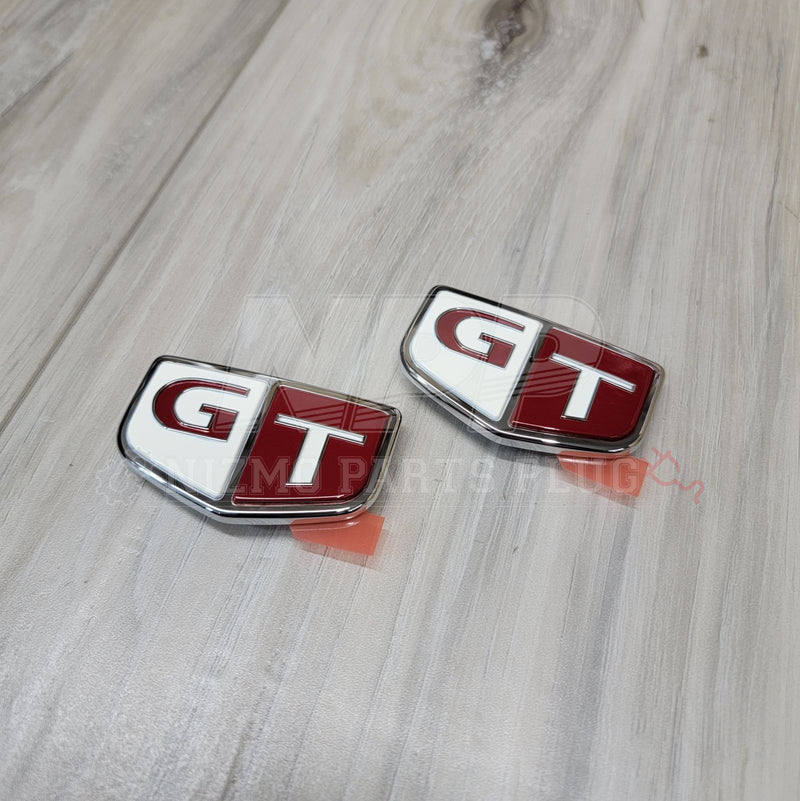 Load image into Gallery viewer, Nissan R33 Skyline GT Fender Emblem Set - NizmoPartsPlug