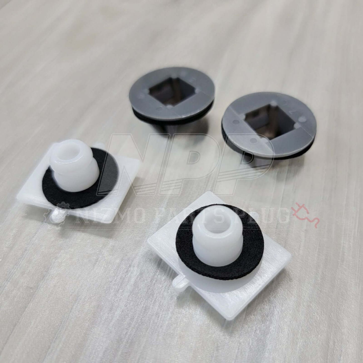 Nissan S15 Silvia Spec R Aero Rear Air Spoiler Mounting Set - NizmoPartsPlug