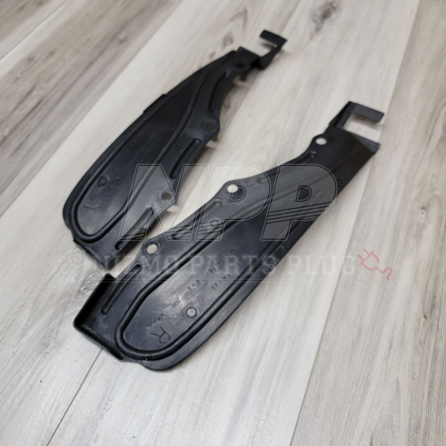 Nissan R34 Skyline GTR Rear Bumper Closing Plate Protector Set - NizmoPartsPlug