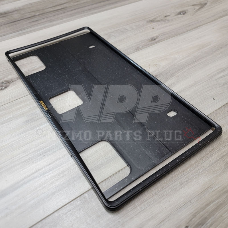 Load image into Gallery viewer, Nissan Optional JDM License Plate Frame - NizmoPartsPlug