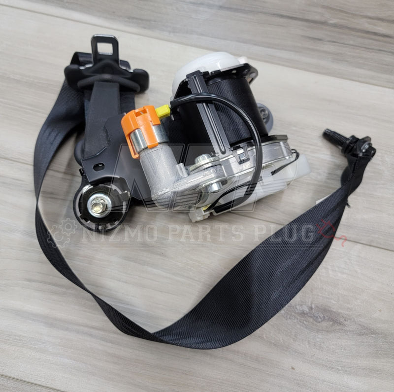 Load image into Gallery viewer, Nissan R34 Skyline GTR Front Seat Belt Retractor Pre-Tensioner Set - NizmoPartsPlug