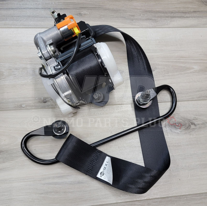 Load image into Gallery viewer, Nissan R34 Skyline GTR Front Seat Belt Retractor Pre-Tensioner Set - NizmoPartsPlug