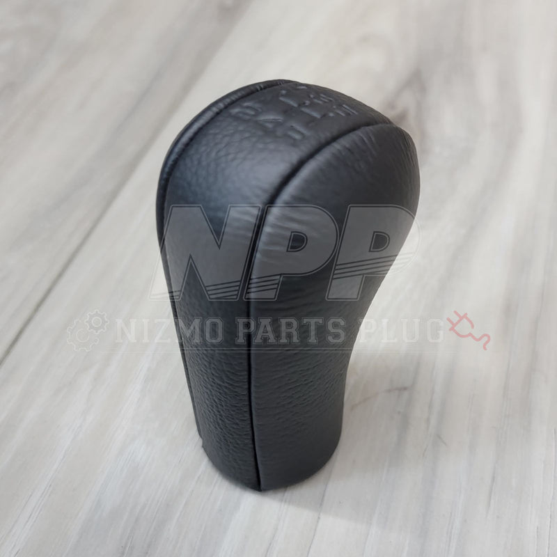 Load image into Gallery viewer, Nissan OEM 5-Speed Manual Leather Shift Knob M10x1.25 - NizmoPartsPlug