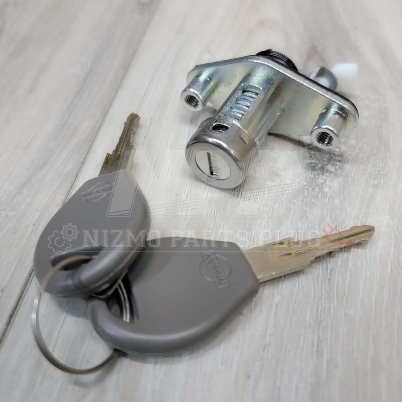 Load image into Gallery viewer, Nissan 180sx Type-X Trunk Lock Cylinder With Keys - NizmoPartsPlug