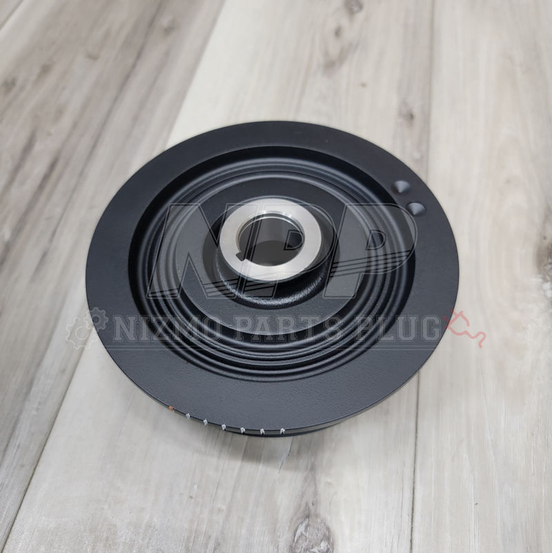 Load image into Gallery viewer, Nissan S14/15 Silvia SR20DE/T Engine Crankshaft Pulley Assembly - NizmoPartsPlug