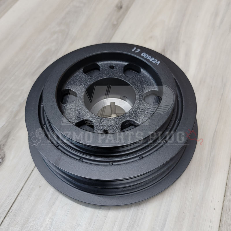 Load image into Gallery viewer, Nissan S14/15 Silvia SR20DE/T Engine Crankshaft Pulley Assembly - NizmoPartsPlug