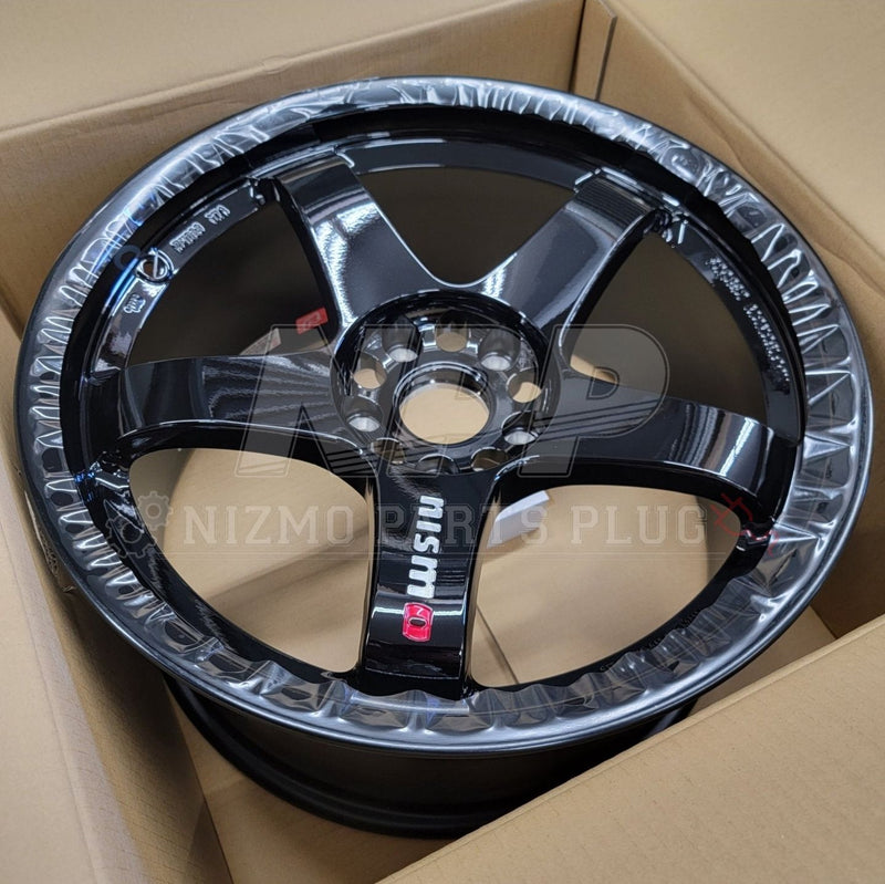 Load image into Gallery viewer, Nismo Omori Factory Spec Rays Engineering LMGT4 (4-Wheel Set) Black Gloss - NizmoPartsPlug