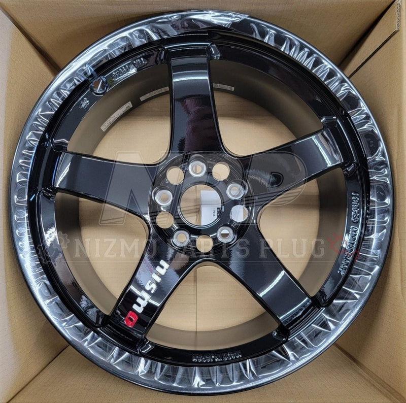 Load image into Gallery viewer, Nismo Omori Factory Spec Rays Engineering LMGT4 (4-Wheel Set) Black Gloss - NizmoPartsPlug