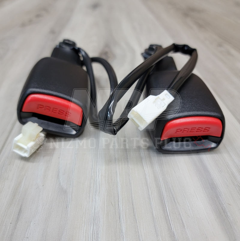 Cargue la imagen en el visor de la galería, Nissan S15 Silvia Front Seat Belt Buckle Receiver Set