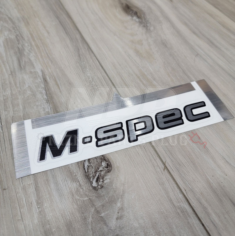 Load image into Gallery viewer, Nissan R34 Skyline GT-R M-Spec Emblem Trunk Decal - NizmoPartsPlug