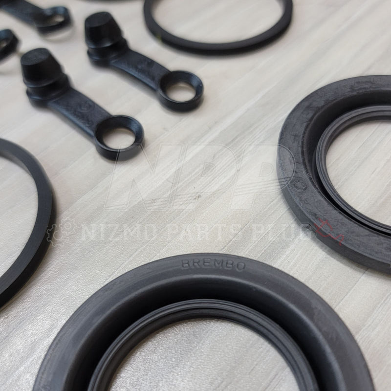 ギャラリービューアに画像をロードする, Nissan R33 Skyline GTR Front Brembo Caliper Reseal Kit (OEM) - NizmoPartsPlug