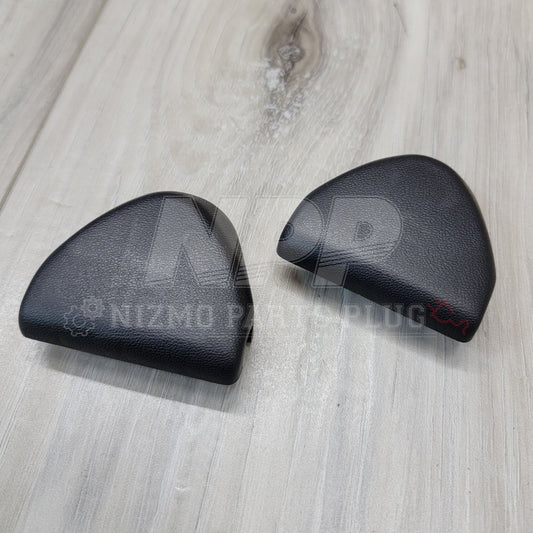 Nissan S14 240sx Front Seat Belt Anchor Cover Set - NizmoPartsPlug