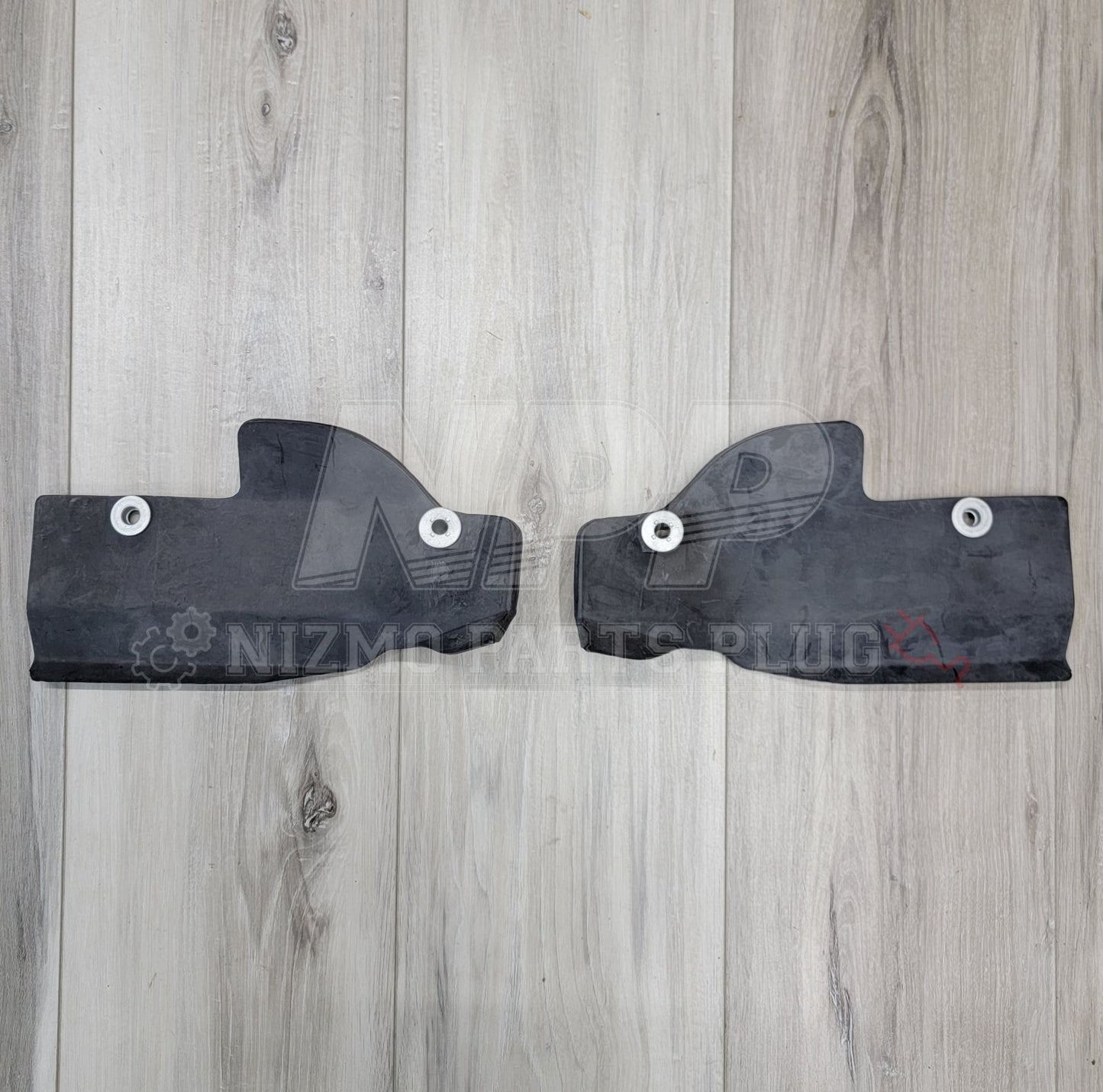Nissan R34 Skyline GT-R Front Brake Air Guide Set - NizmoPartsPlug