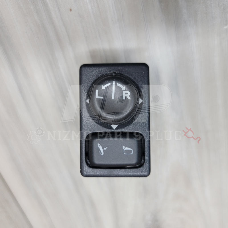 Load image into Gallery viewer, Nissan S15 Silvia Drivers Window Power Folding Mirror Switch (Late Model) - NizmoPartsPlug