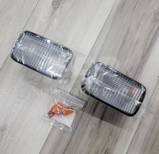 Juego de intermitentes delanteros para Nissan R34 Skyline GTT/GTR (último modelo)