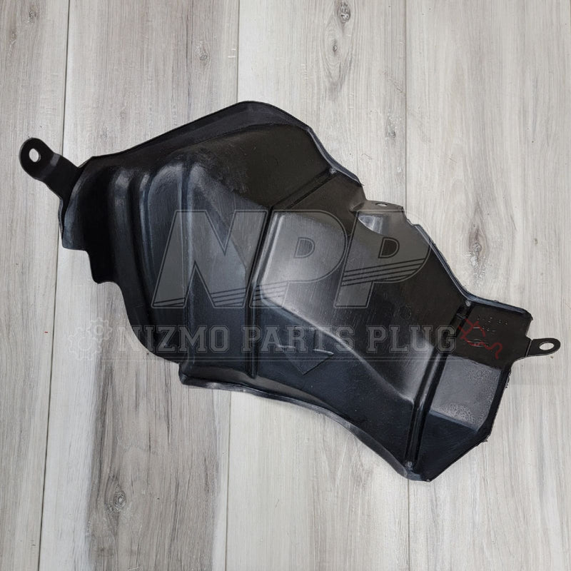 Load image into Gallery viewer, Black plastic fuel filler neck protector cover for Nissan R34 Skyline GTT/GTR. Excellent condition.