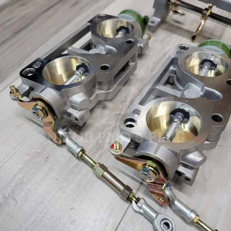 Load image into Gallery viewer, Nissan Skyline GTR RB26DETT Throttle Body Assembly (ITBs) - NizmoPartsPlug