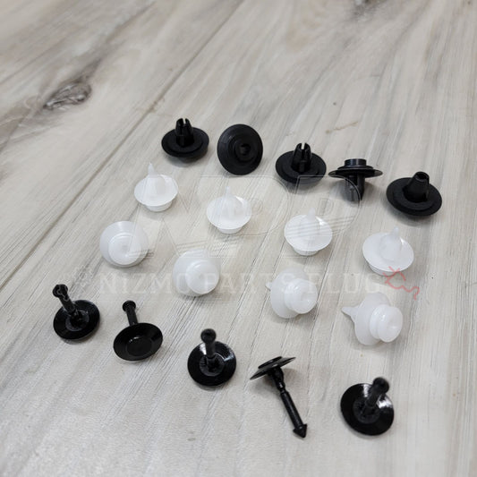 Nissan R32 Skyline GTR SideSkirt Clip Mounting Set - NizmoPartsPlug