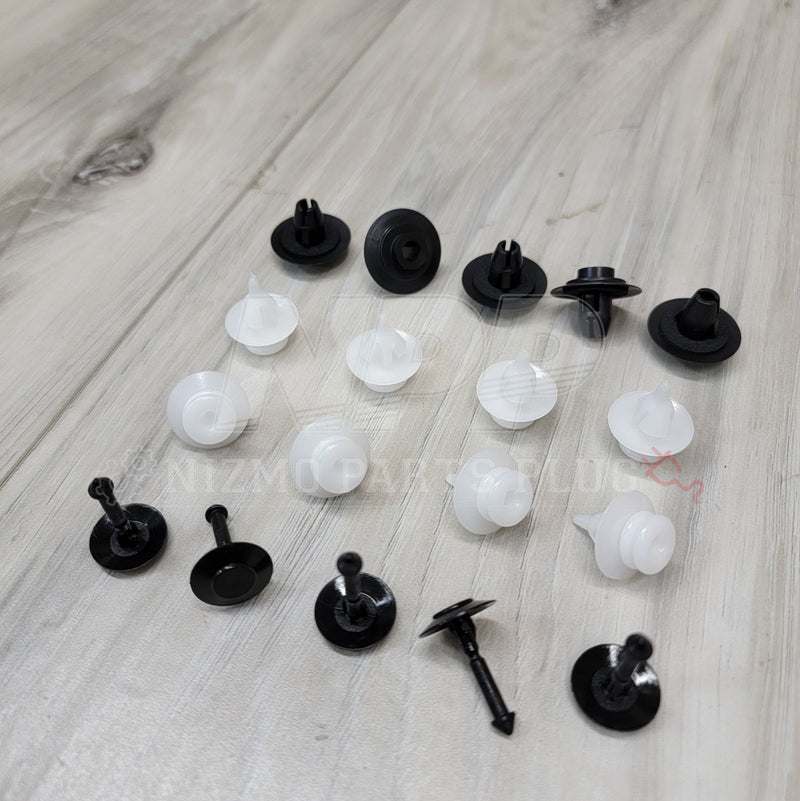 Load image into Gallery viewer, Nissan R32 Skyline GTR SideSkirt Clip Mounting Set - NizmoPartsPlug