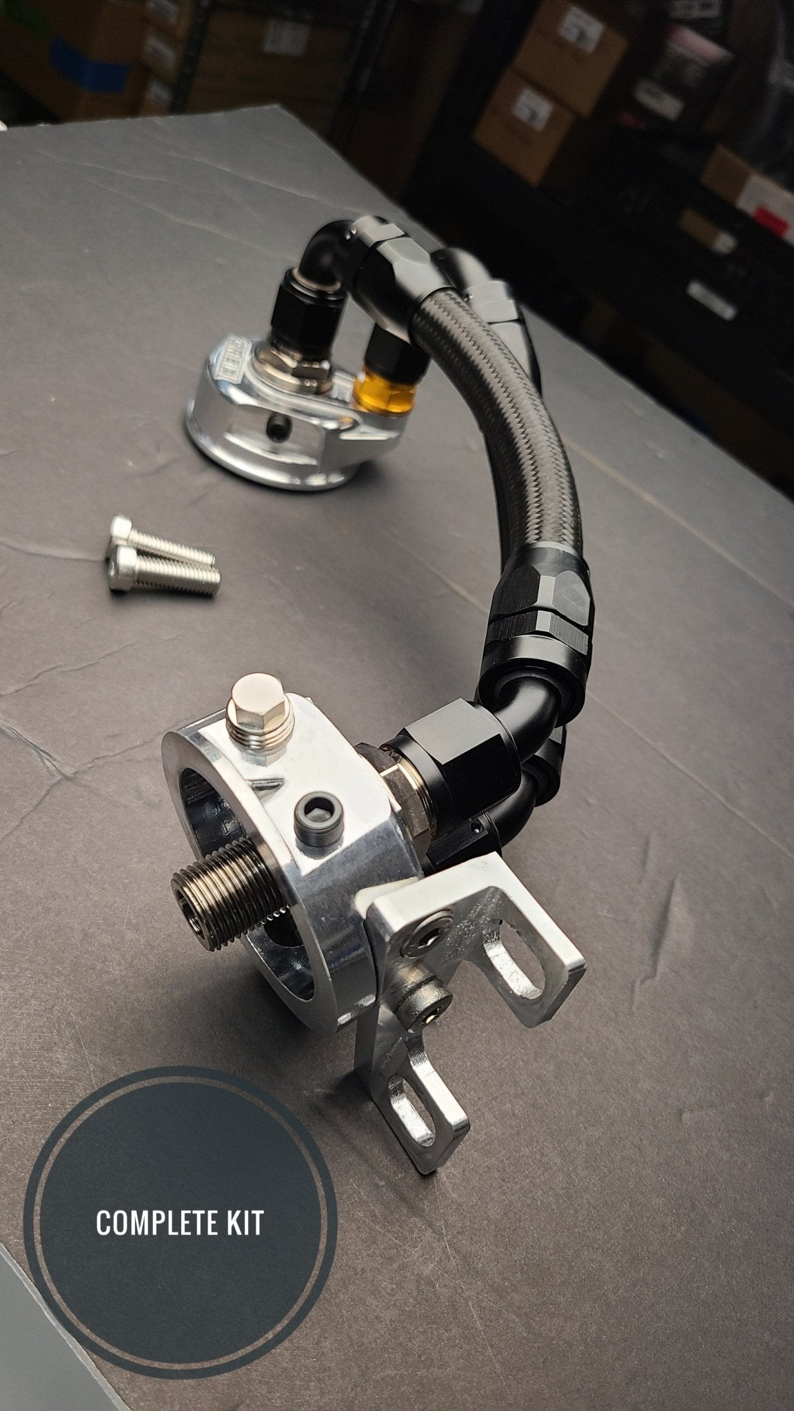 U.P.G GTR oil filter relocation kit for RB26