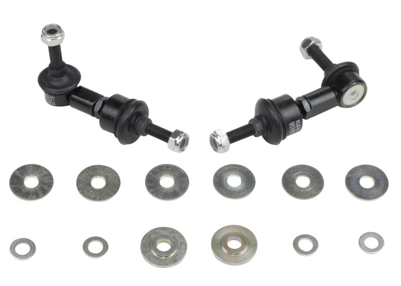 ギャラリービューアに画像をロードする, Whiteline Sway Bar Link Kit Heavy Duty Adj Steel Ball Nissan 240SX 1989-1998
