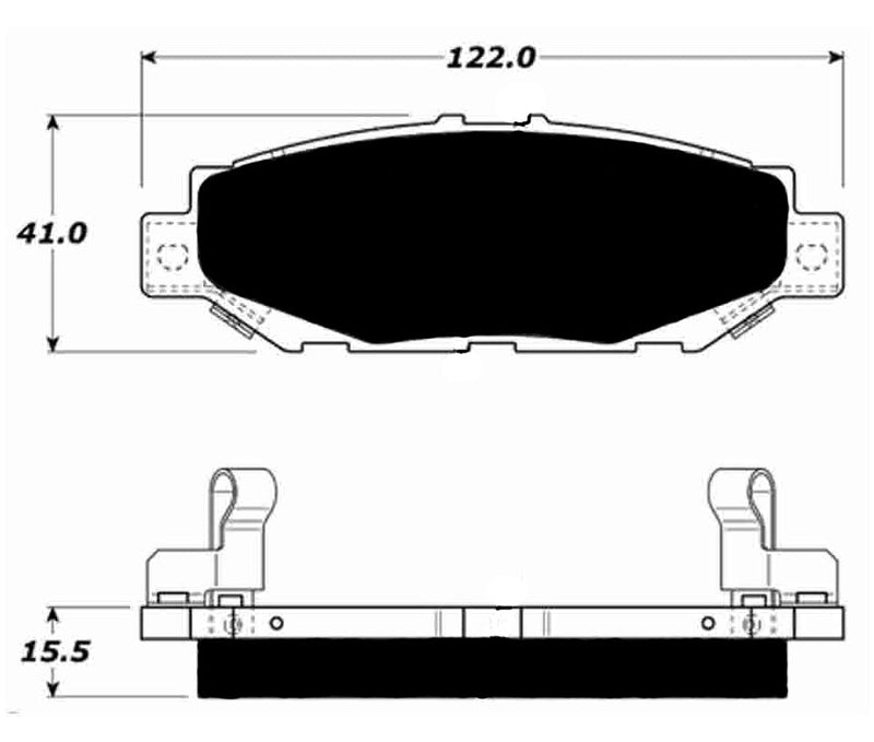 Load image into Gallery viewer, Porterfield Brake Pads for 1994 TOYOTA SUPRA
