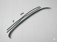 Nissan R32 Skyline Coupe Rear Windshield Molding Complete Set