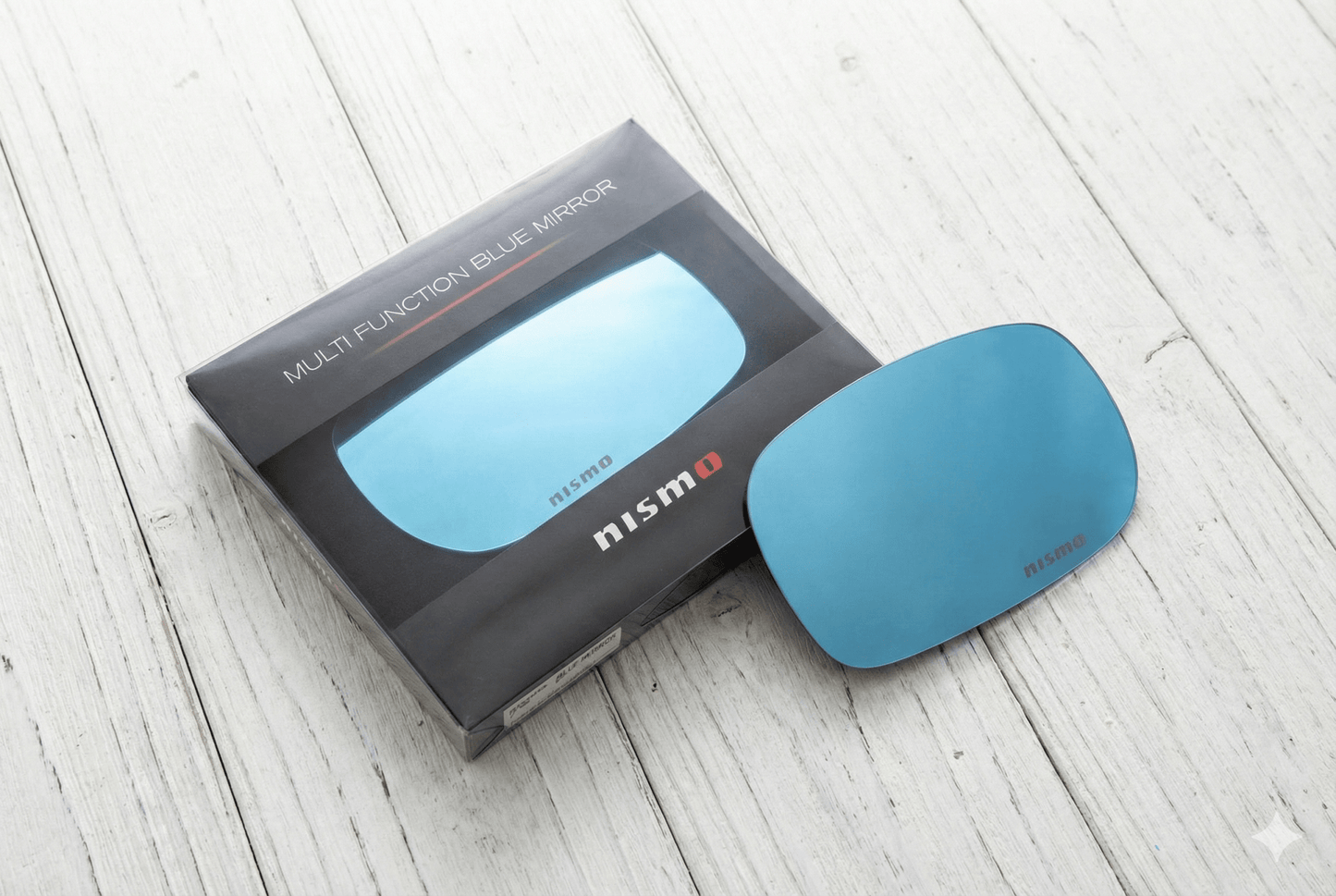 NISMO Skyline BNR34 Multi Function Blue Mirror Set