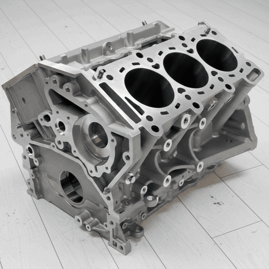 Nissan VR38 R35 GT-R Engine Block Bottom End Bare Block 11000-JF0HA