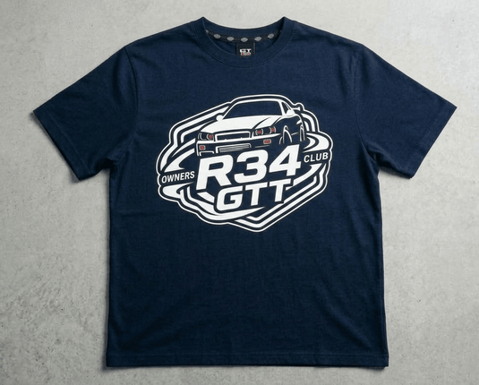 R34 GTT Owners Club Short Sleeve Shirt