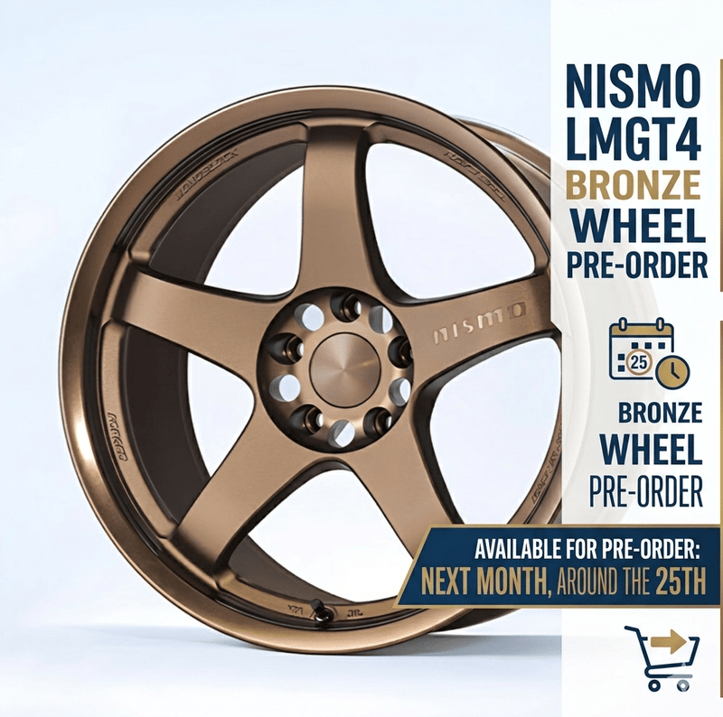 Load image into Gallery viewer, Nismo Omori Factory Spec Rays Engineering LMGT4 18 Inch (4-Wheel Set) Bronze
