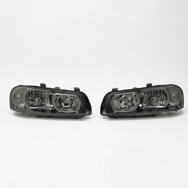 Load image into Gallery viewer, SPDZ1 Nissan Skyline R34 GTR Style OEM Replacement Headlights (Pair)
