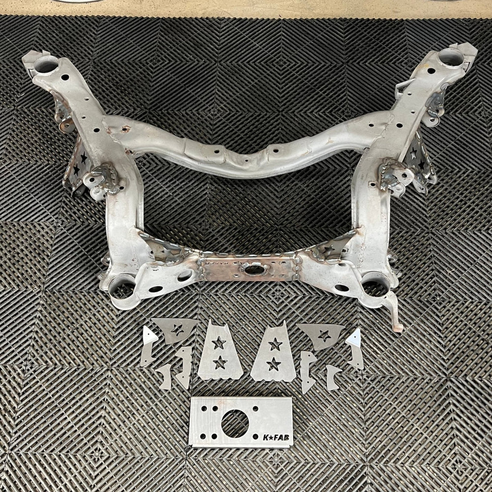 R32 Skyline /S13 Silvia K-FAB Weld-In Reinforcement Rear Subframe Brace Kit