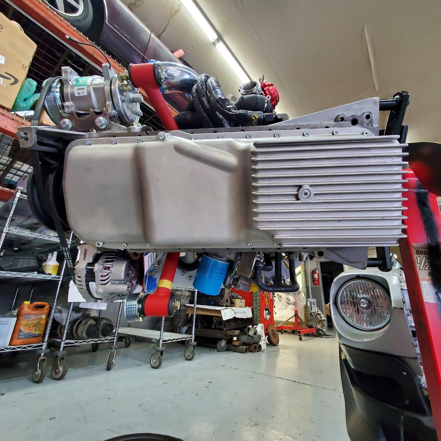 RB20/25/26 JHK cast rear sump conversion oil pan (REAR SUMP)