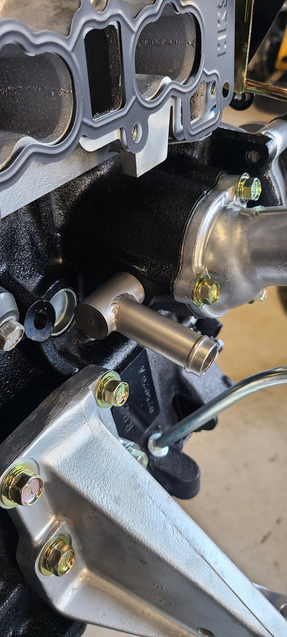 U.P.G. RB26 bypass hose connector OEM 14075-62S01 replacement