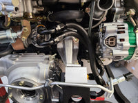 U.P.G Skyline GTR oil filter relocation kit with Greddy oil cooler adapter